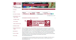 Desktop Screenshot of ankleplatform.com